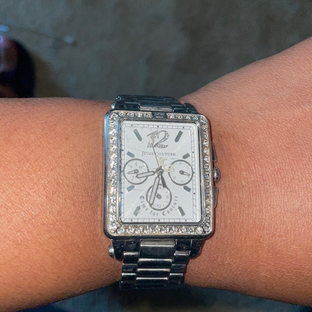 Stainless steel Juicy couture watch